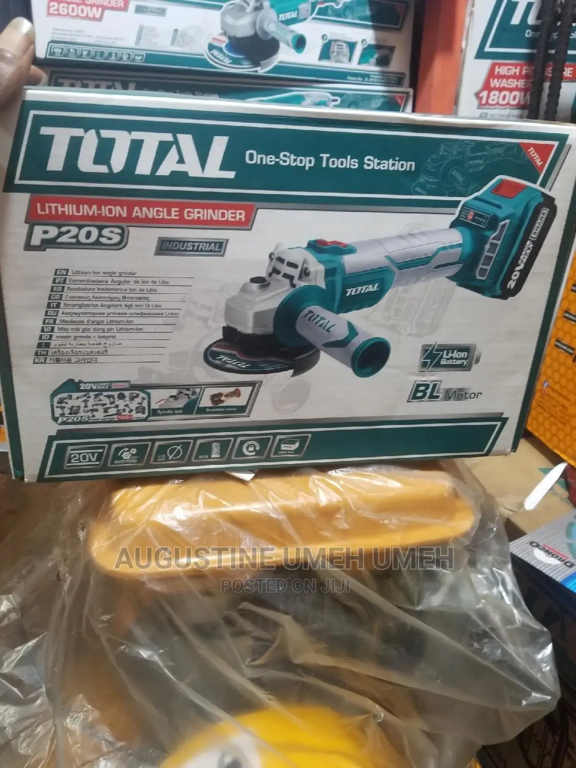 Lithium-ion Angle Grinder