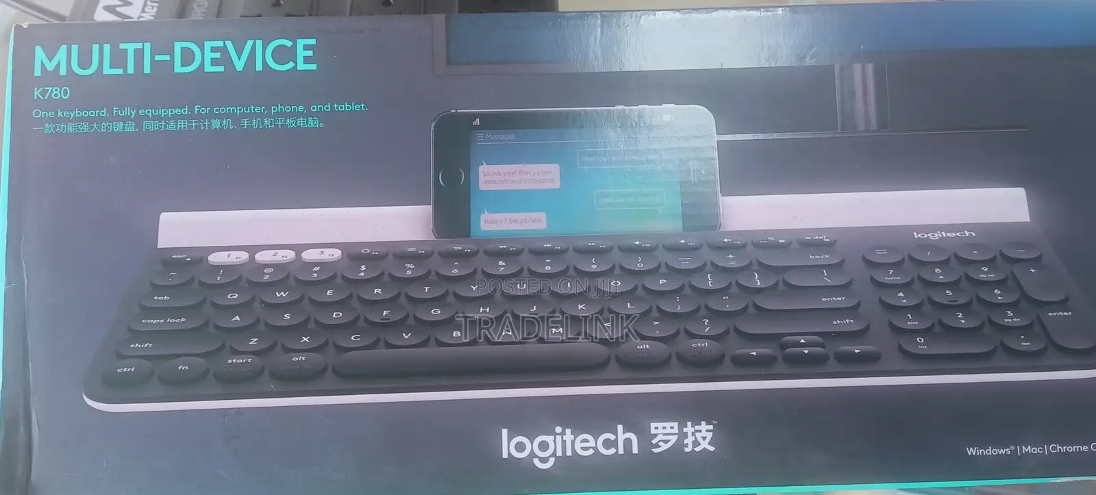 Logitech K780 Bluetooth Keyboard