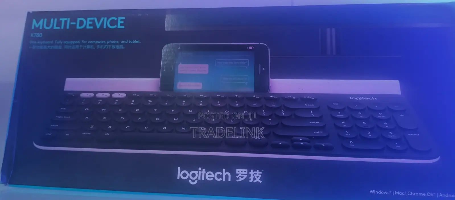 Logitech K780 Bluetooth Keyboard
