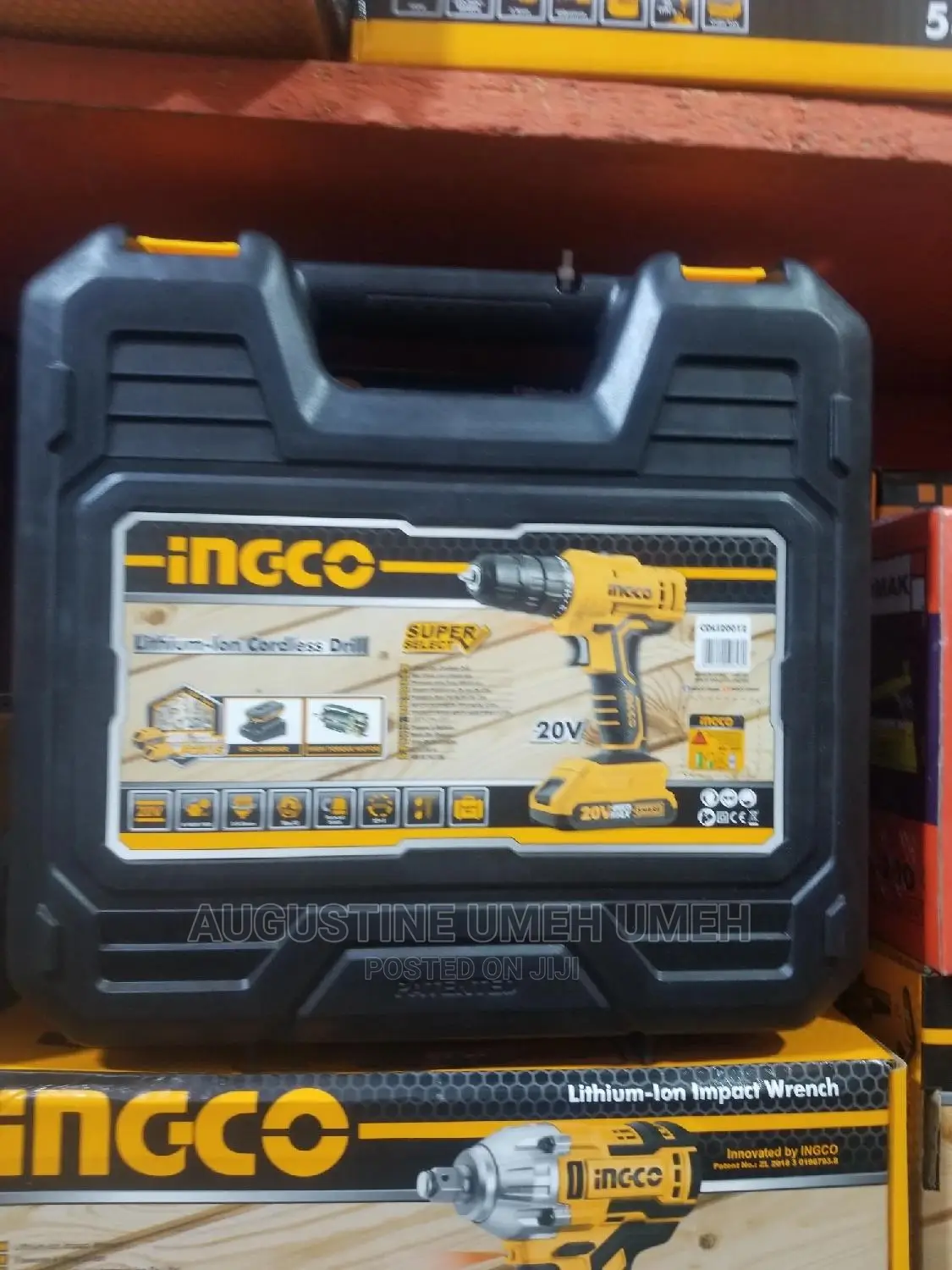 INGCO Lithium Ion Cordless Drill