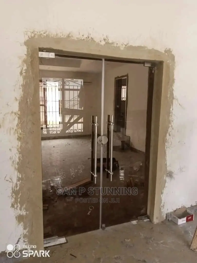 Double Swing Door Opening