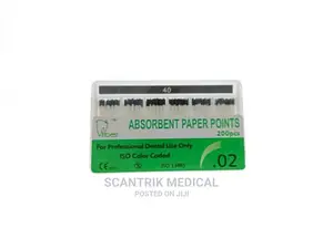 Oral Endodontic Absorbent Paper Points
