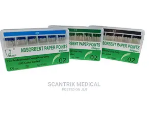 Flexible and Pliable Dental Absorbent Paper Points