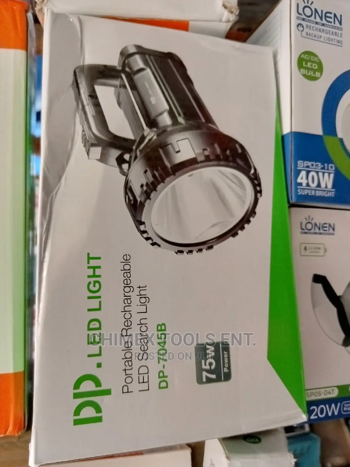 Hand Industry Touch Light