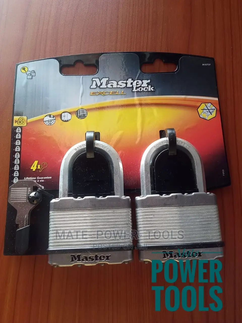 Master Lock Excell Laminated Steel Padlock X 2 Pack