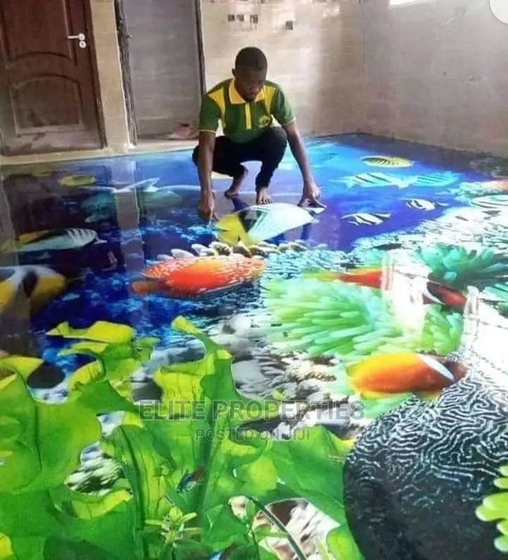 3D Epoxy for Floor, Wall and Ceiling
