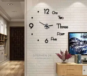Diy 3d Sticker Clocks