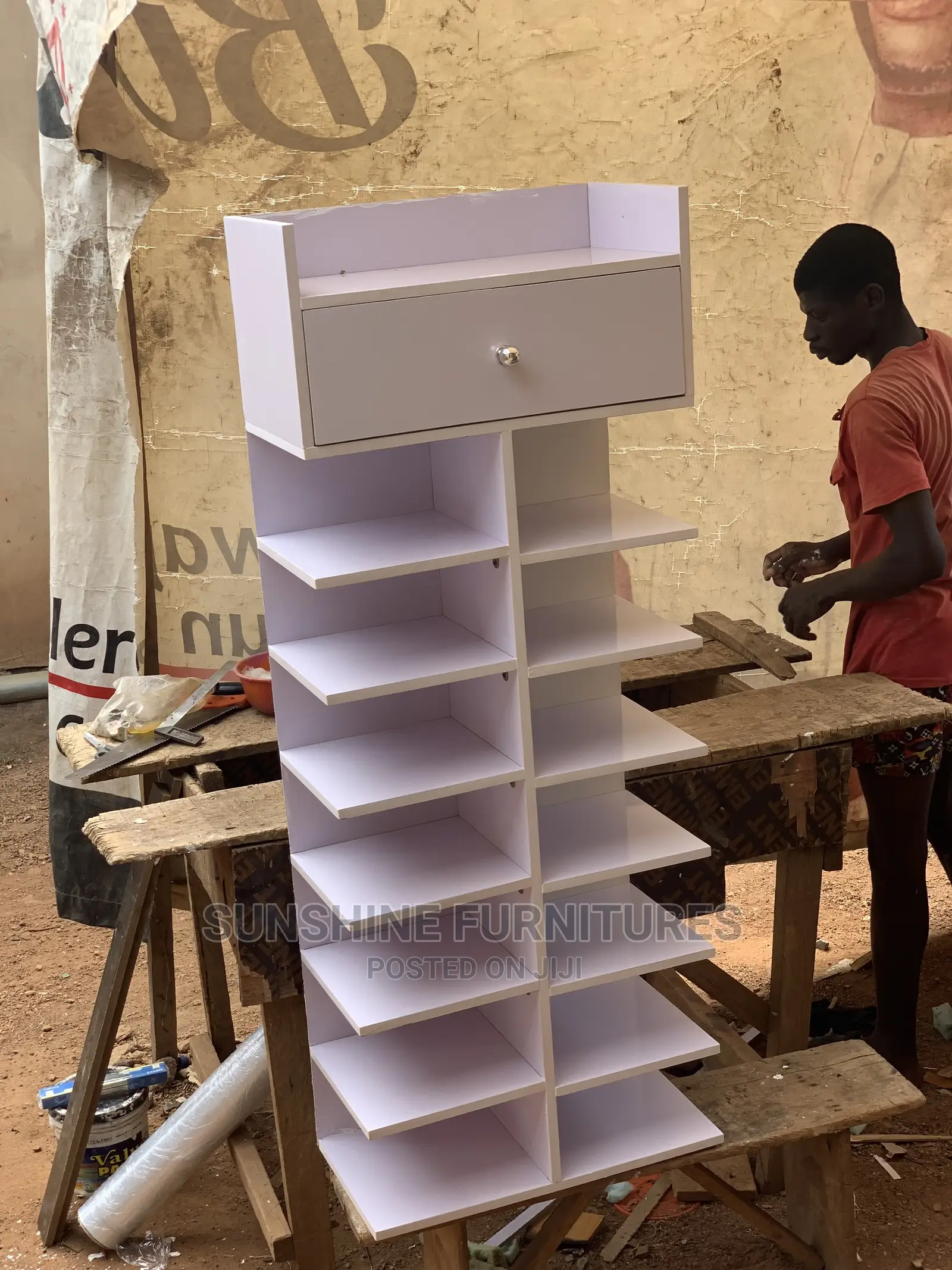 Portable Shoerack With Drawer