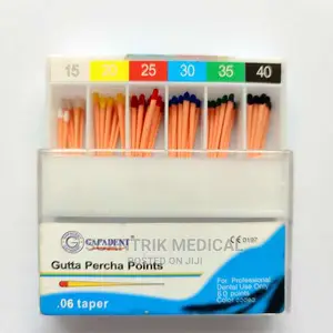 Different Specifications Dental Gutta Percha Points