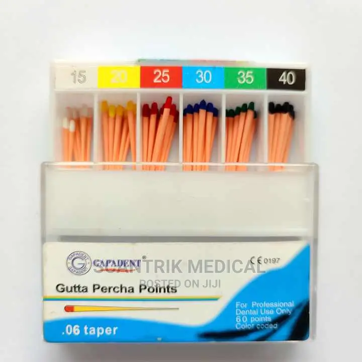 Different Specifications Dental Gutta Percha Points
