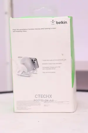 Belkin Wireless Charging Stand 10W + Bluetooth Speaker