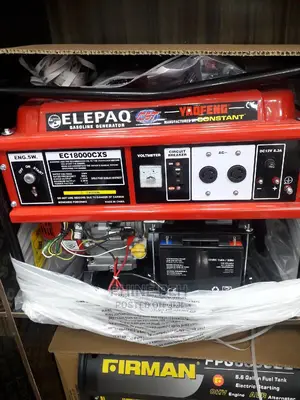 Elepaq Constant 7.5kva Generator Ec18000 CXS 100% Copper