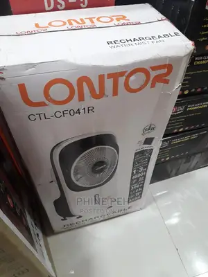 Lontor Rechargeable Mist Fan Air Cooler (Water Fan)