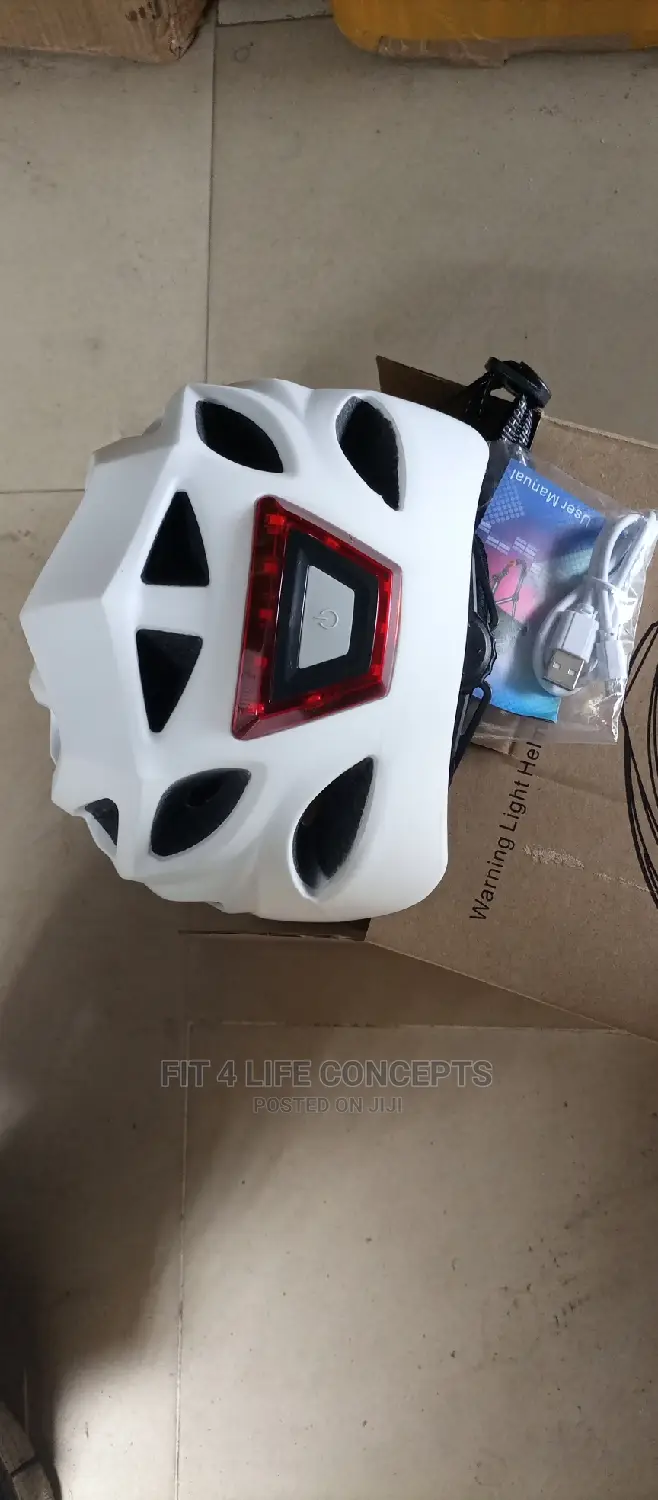 Safety Warning Light Helmet