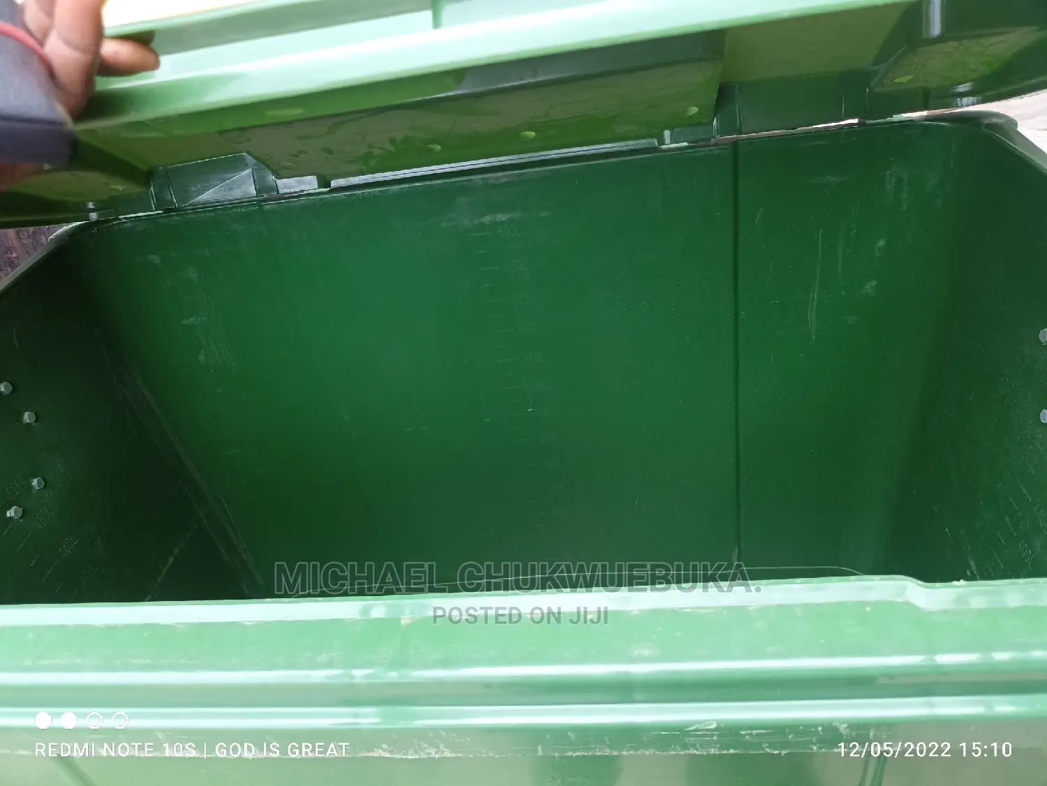 660 Litrs Waste Bin