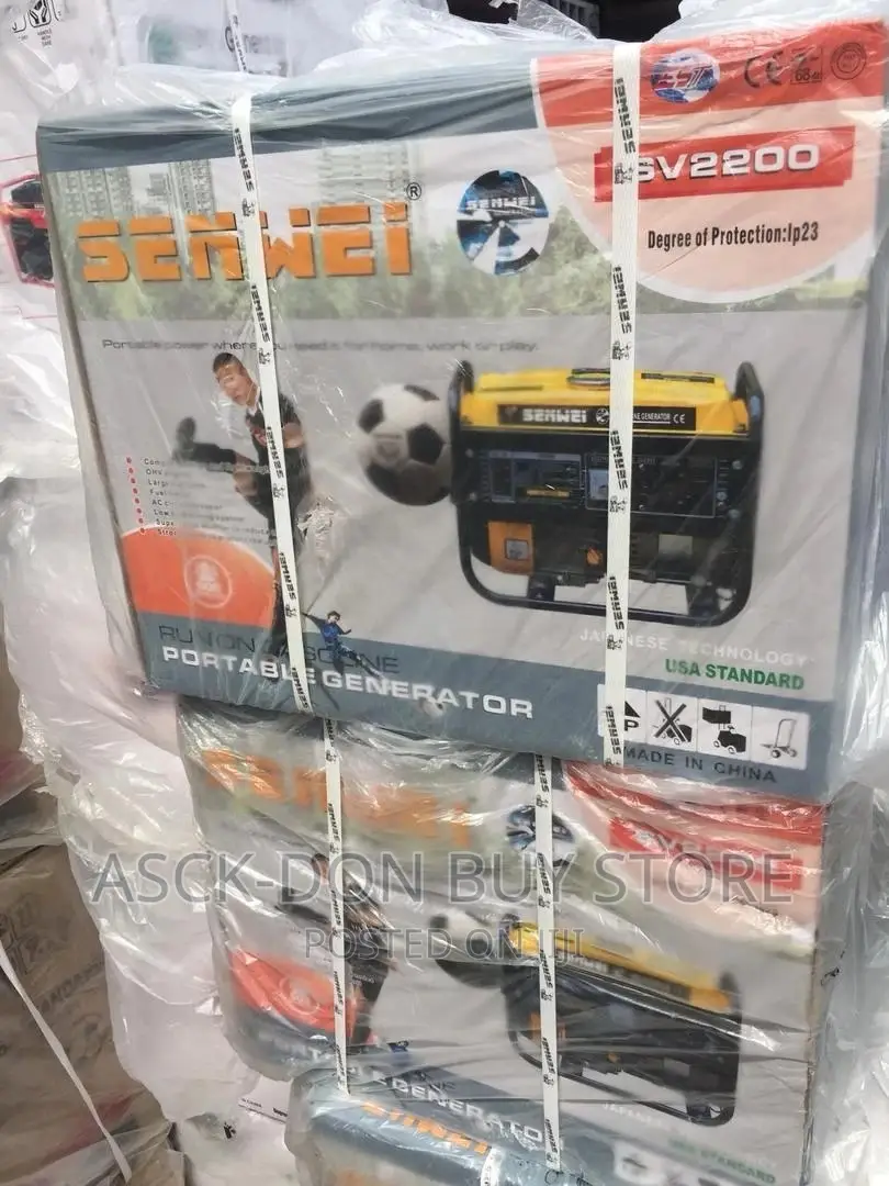 1.8kva Senwei Copper Generator.