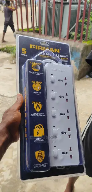 Original Firman Extension Socket Surge Protector Warranty