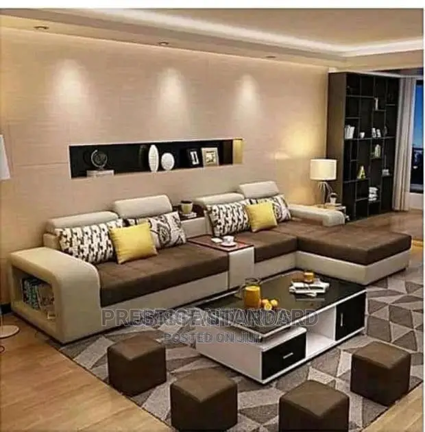 A Standard U Shape Sofa