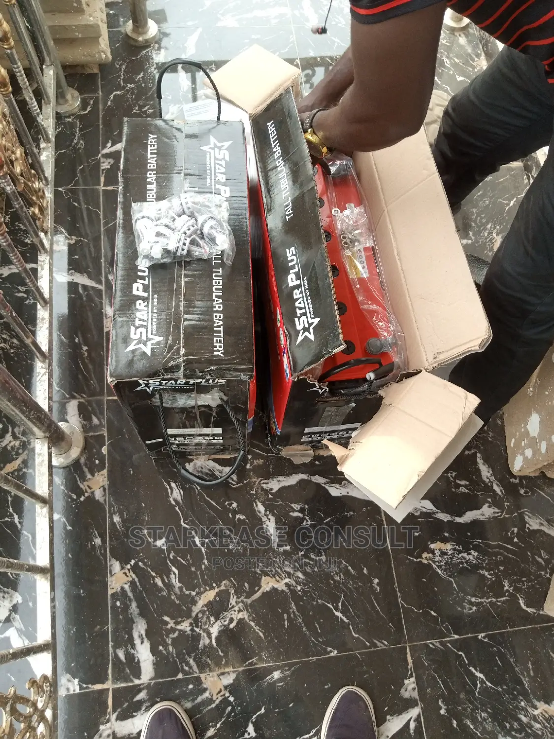 Solar Panels and Inverter With Batteries