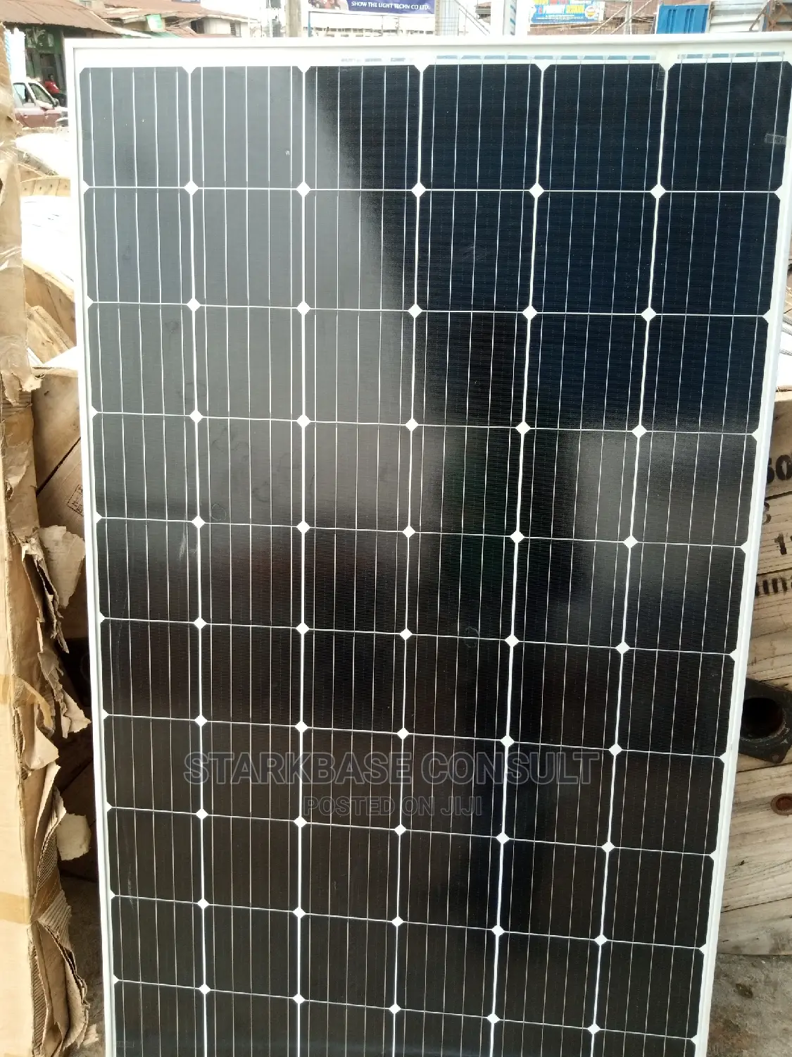 Solar Panels and Inverter With Batteries