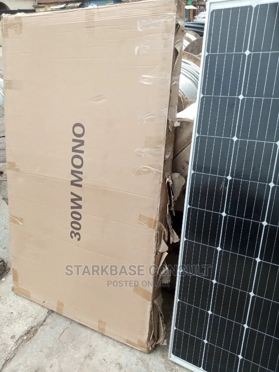 Solar Panels and Inverter With Batteries