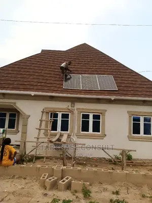 Solar Panels and Inverter With Batteries