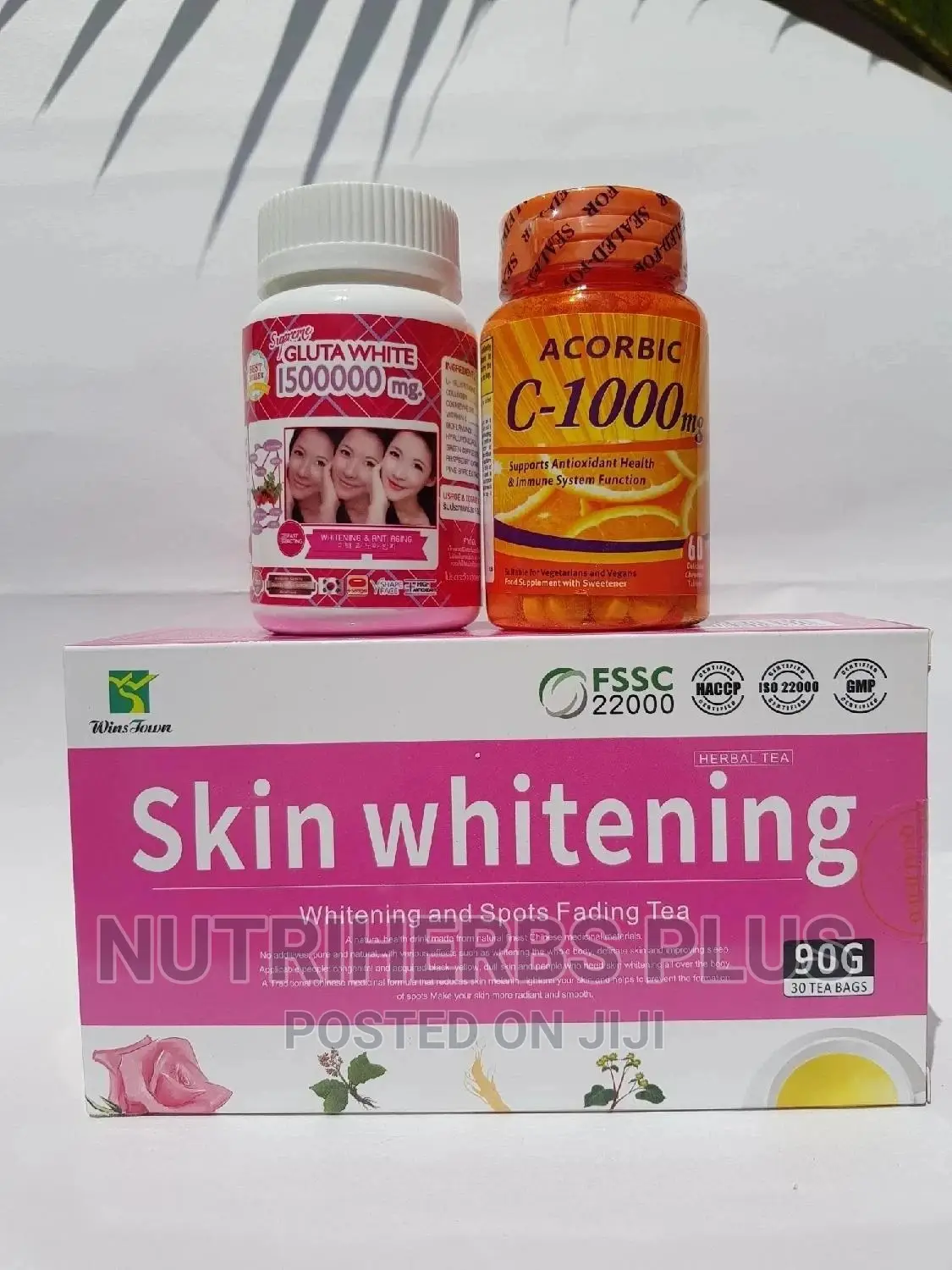 Complete and Effective Skin Whitening and Spots Fading Set