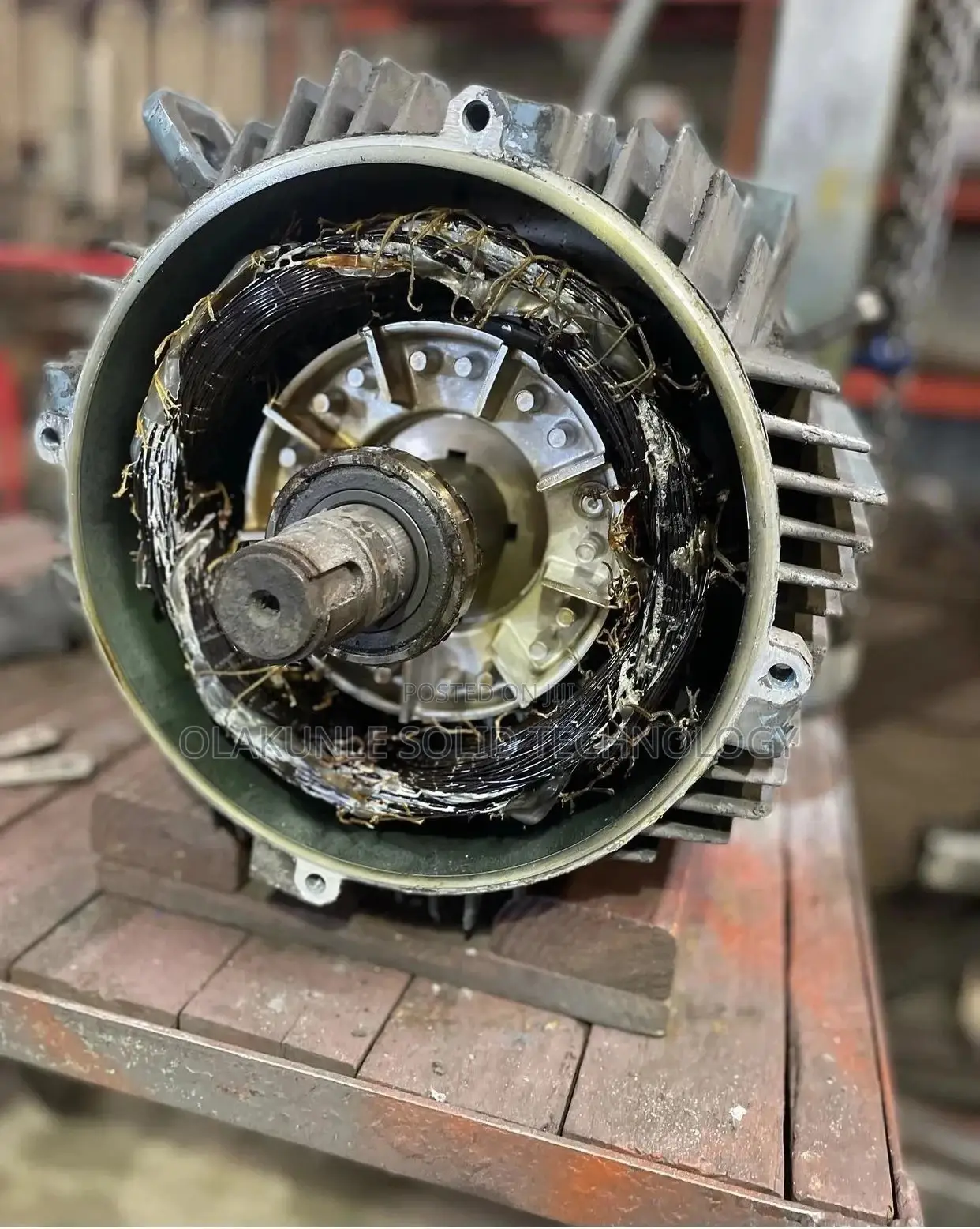 Electric Motor Rewinding