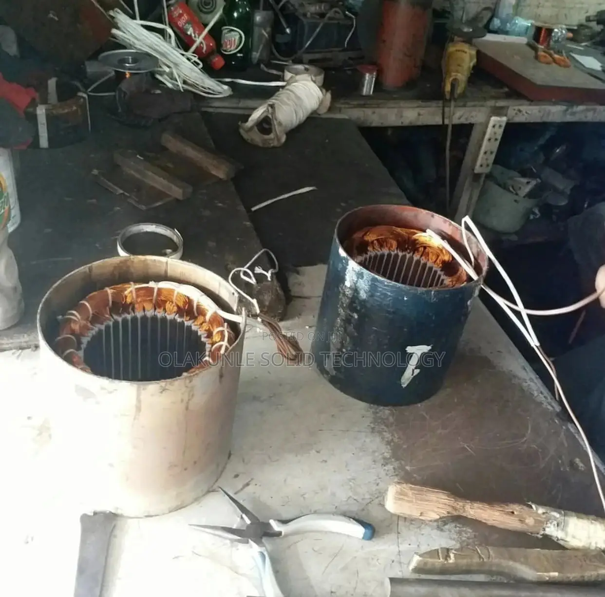 Electric Motor Rewinding