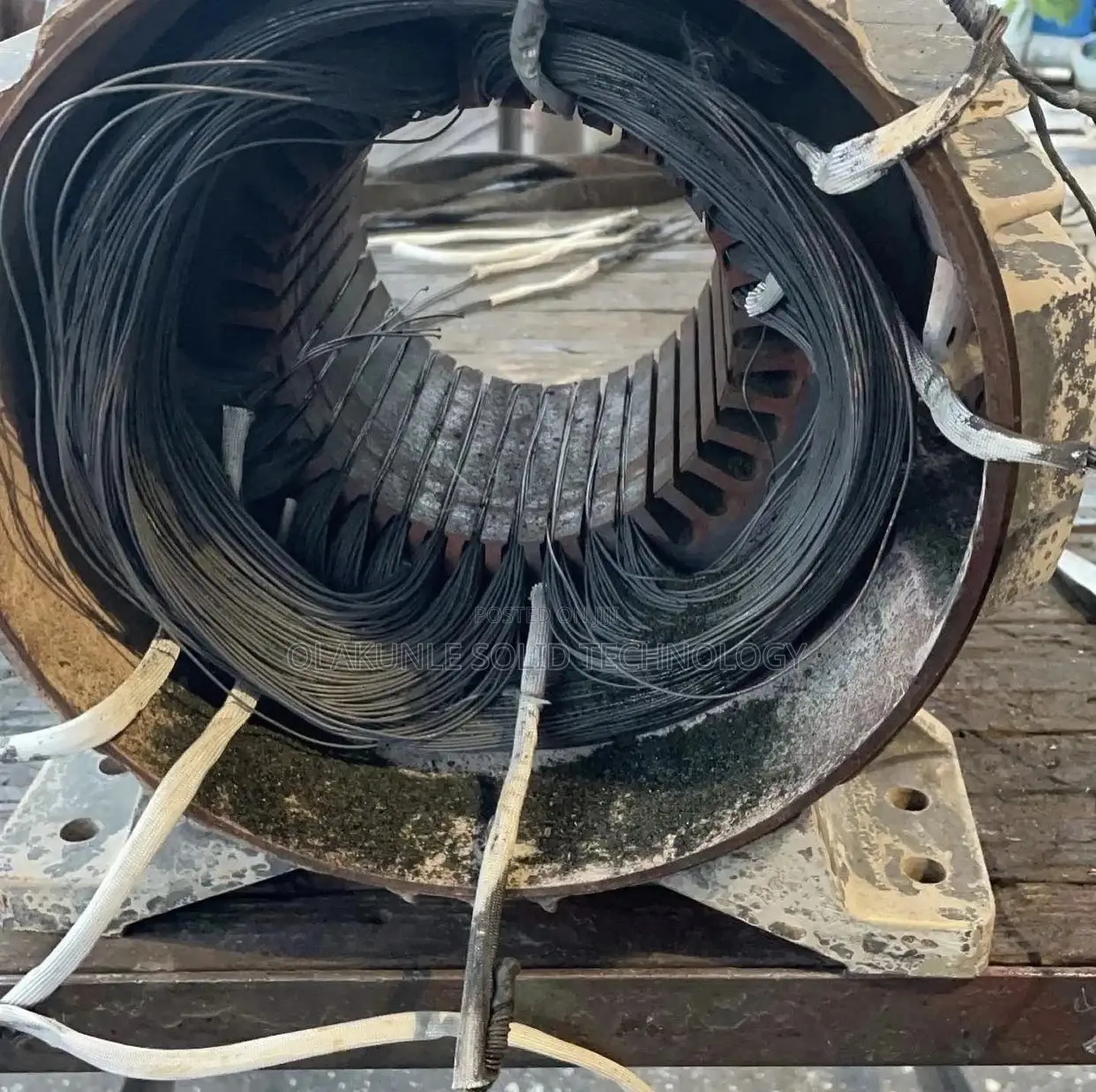 Electric Motor Rewinding