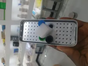 Aluminum Burs Case Organizer Disinfection Holder Box for Den