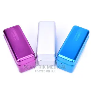 Hole Aluminum Autoclave Sterilizer Case Burs For