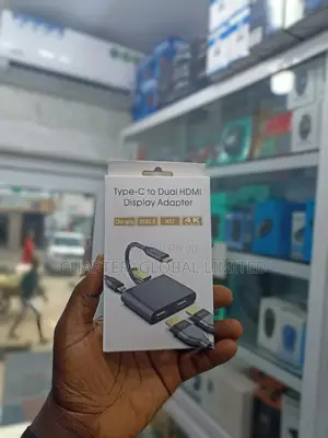 USB-C to Dual Hdmi Display Adapter