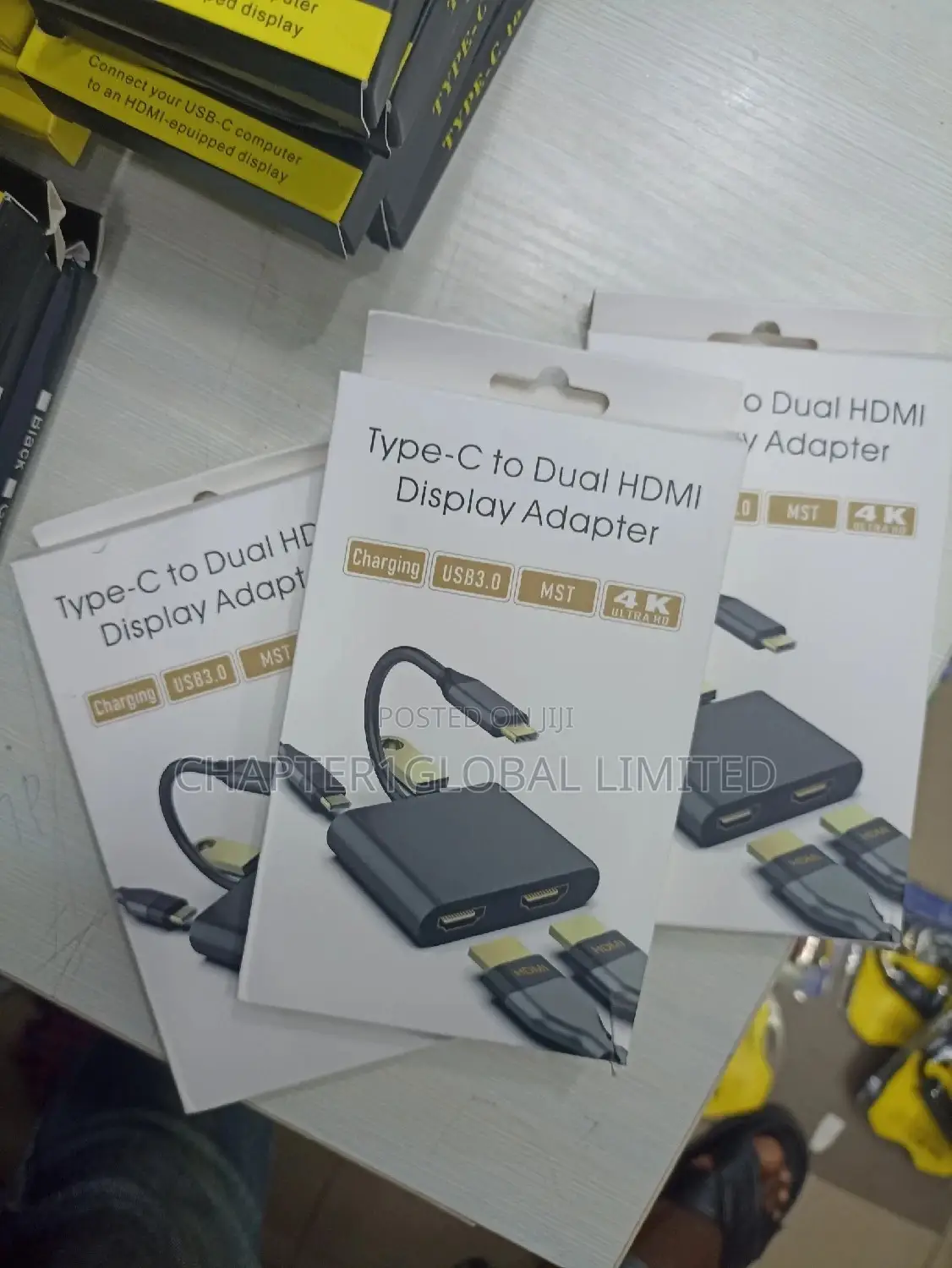 USB-C to Dual Hdmi Display Adapter