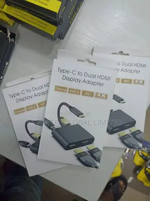 USB-C to Dual Hdmi Display Adapter
