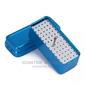 60 Holes Blue Color Dental Disinfection Box