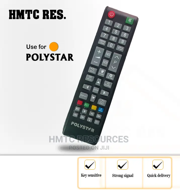 Polystar Led/Smart Television Remote Control