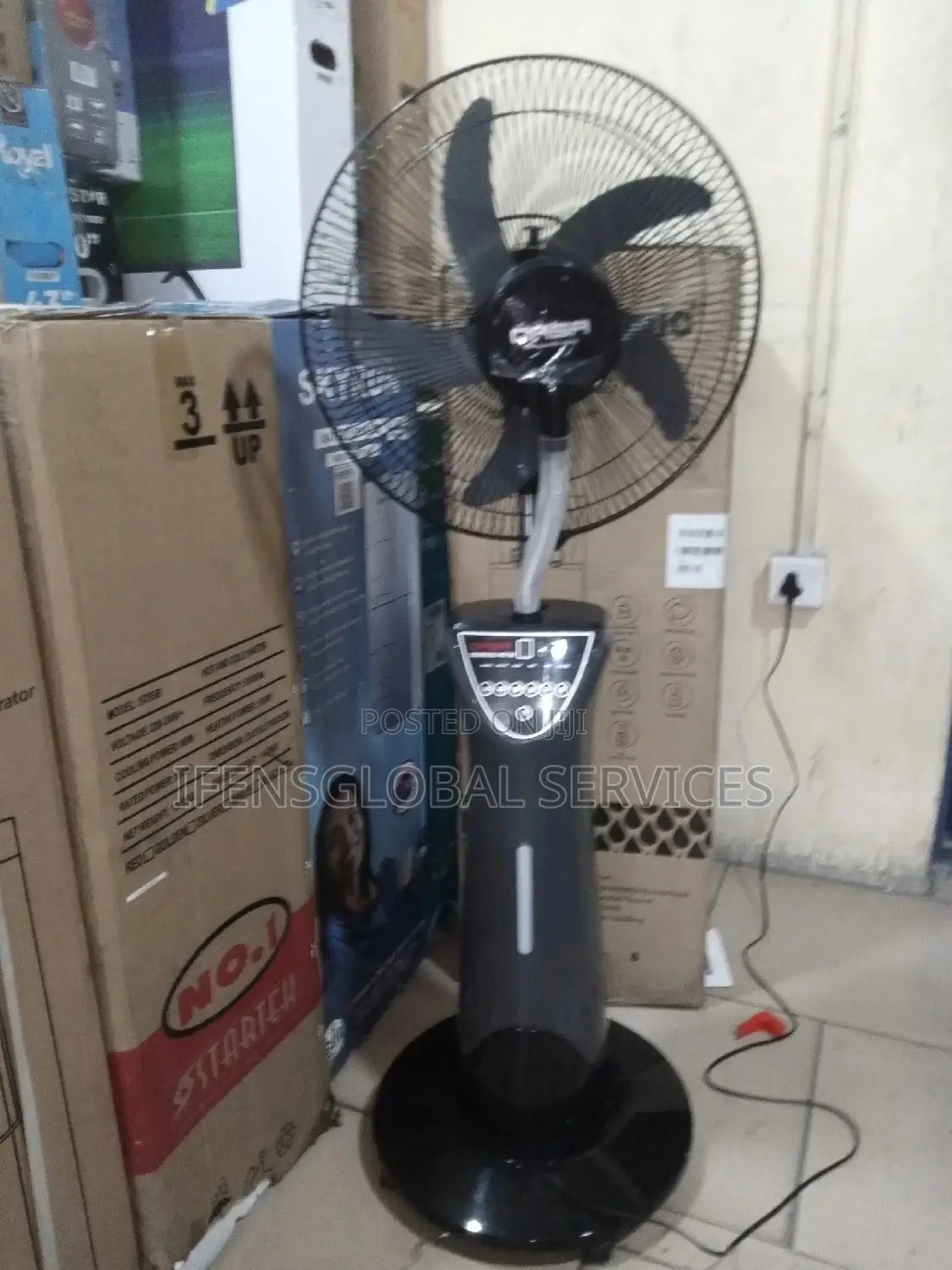Mist Rechargeable Fan