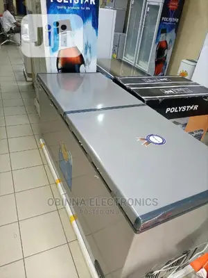 Brand New Polyester 725L Chest Freezer/External/Silver Color
