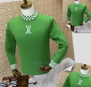 MP: Louis Vuitton Green Cotton Monogram Long Sleeve T-Shirt