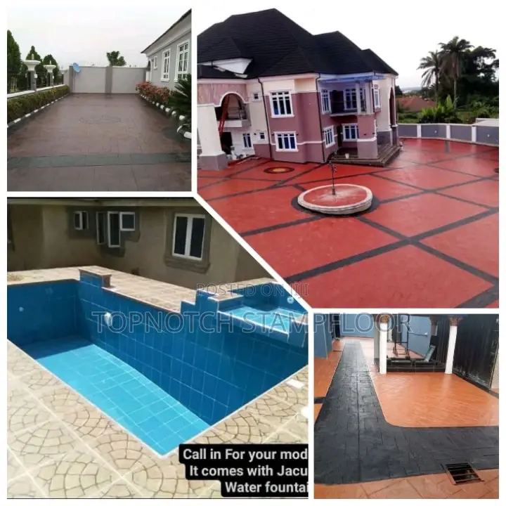 Concrete Stamp Floor Choose Any Pattern