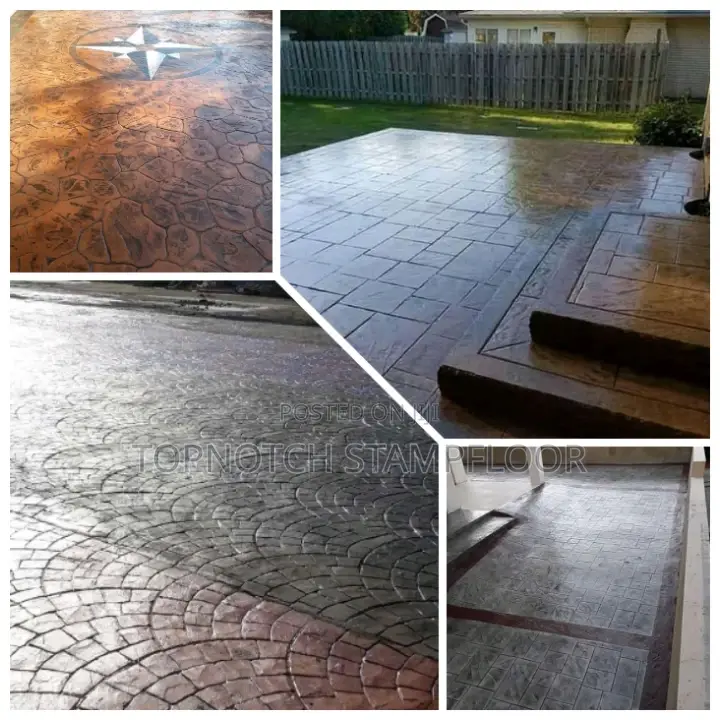 Concrete Stamp Floor Choose Any Pattern