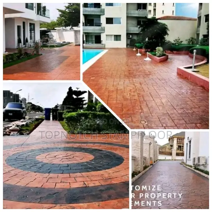 Concrete Stamp Floor Installation Expertise