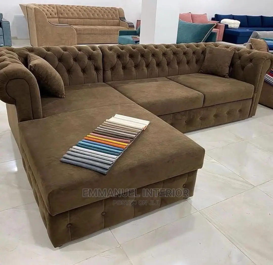 A Standard Chesterfield L Shape