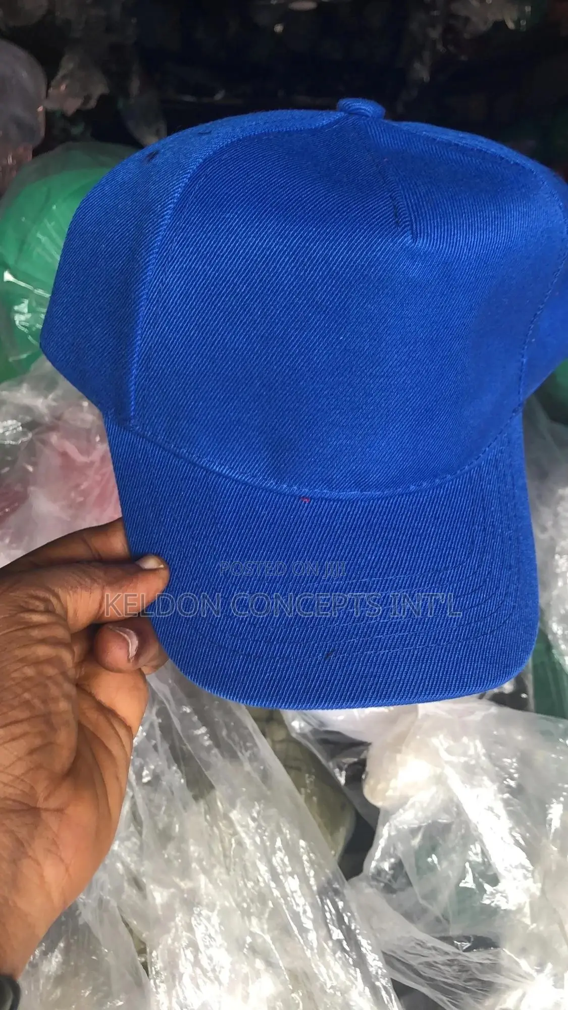 Wholesale Cotton Face Cap in Different Colors 500pcs