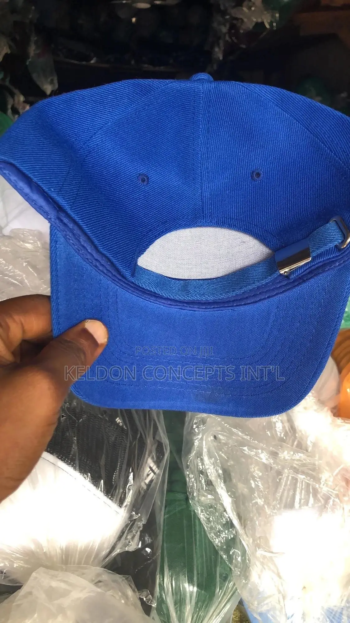 Wholesale Cotton Face Cap in Different Colors 500pcs
