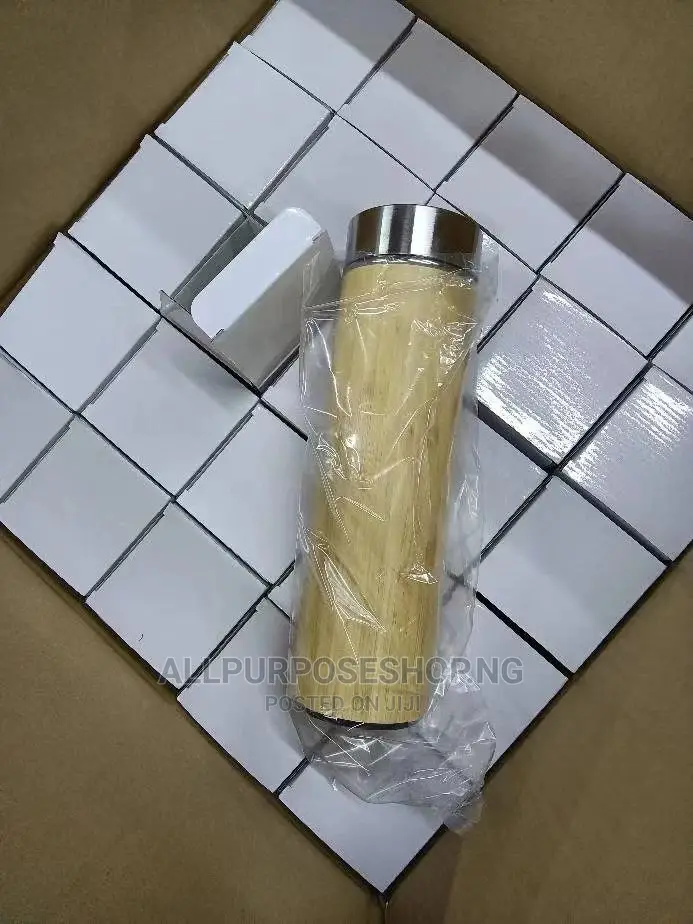 500ml Bamboo Thermal Flask