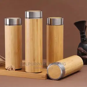 500ml Bamboo Thermal Flask