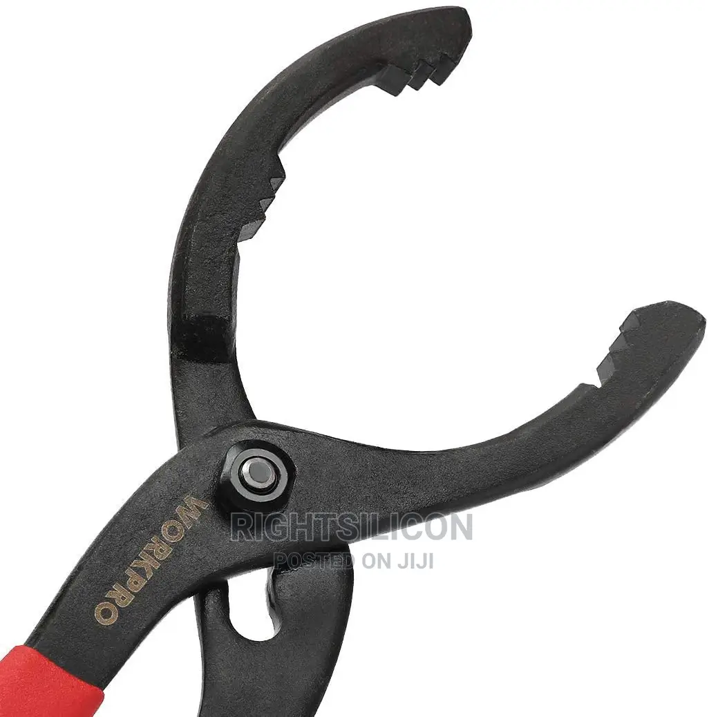 USA WORKPRO 12" Adjustable Oil Filter Pliers, Oil Filter