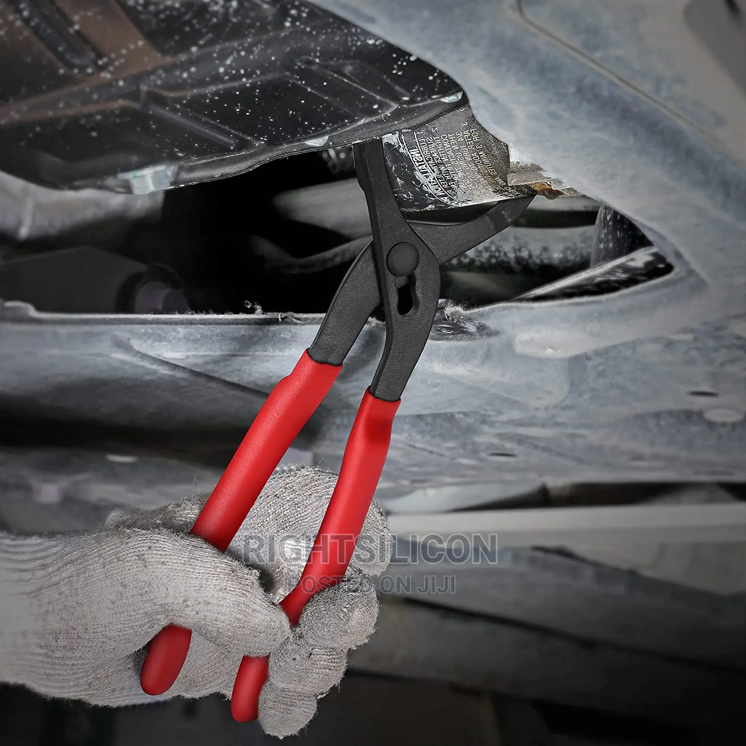 USA WORKPRO 12" Adjustable Oil Filter Pliers, Oil Filter